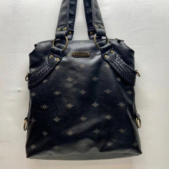 Loungefly Sugar Skull Shoulder Bag Day Of Dead Embroidered Faux Leather Rare GUC - Picture 3 of 15